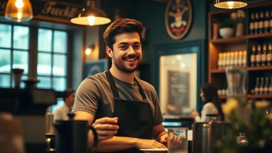Estudiante en Irlanda preparando su rutina de estudio y trabajo